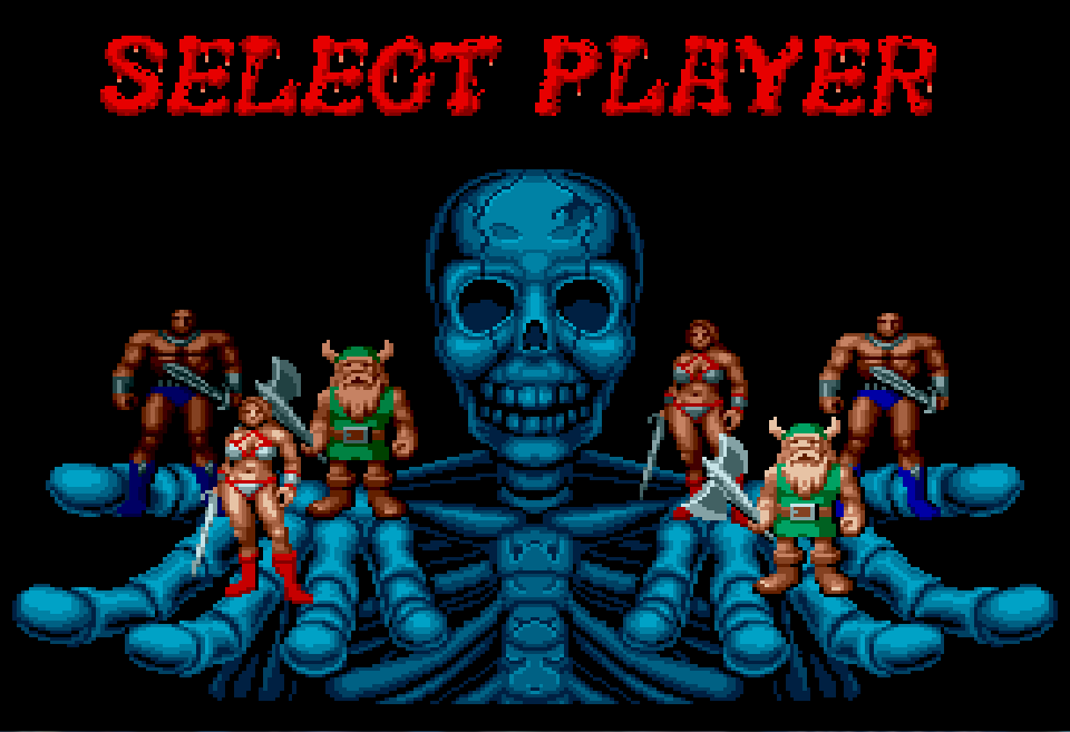 Golden Axe. Héroes de esta mítica recreativa arcade